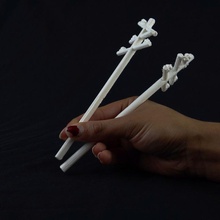 bacchette post giardino concorso purement anti microbico filamento 3d print model - Mito3D