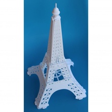 polypanel eiffel tower toys & games snap panel panels makeanything polypanels 3d print model - Mito3D