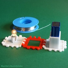 polypanel électr ics Facile solder free jouets Jeux ampoule batterie électronique câble électrique 3d print model - Mito3D