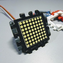 led matrix panels polypanel electronics toys & games backpack polypanels 3d print model - Mito3D