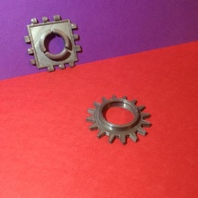 polipanel engrenagem rolamento painel brinquedos jogos 3d print model - Mito3D