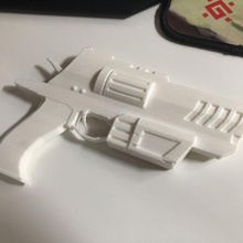 blaster gun Requisiten Cosplay Selfcad Selbstherausforderung 3d print model - Mito3D