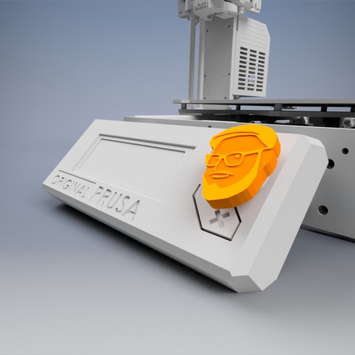 Prusa lcd Knopf Josef i3 mk3 3D print model - Mito3D