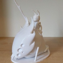 hollow knight god tamer toys & games creature videogame character hollowknight 3d print model - Mito3D