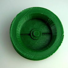pokeball Körper Messen fan Kunst Wettbewerb purement anti mikrobielle filament Manometer 3d print model - Mito3D