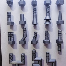 specialty bolts bolt nuts screw tool parody machining 3d print model - Mito3D