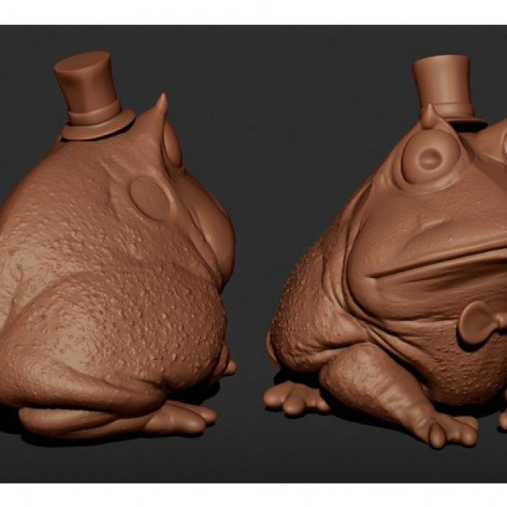 pimpant grenouille jouets Jeux chapeau jouet 3D print model - Mito3D