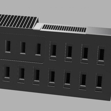 verticle USB almacenamiento sd microsd 3d print model - Mito3D
