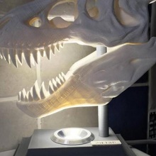 t-rex desk lamp & garden 3d print model - Mito3D