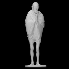 Mahatma Gandhi Nandor Wagner Bahçe Felsefe Budapeşte Macaristan taramak 3d print model - Mito3D