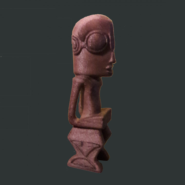 aramerindien Kunst Deko Statuette Inka 3D print model - Mito3D