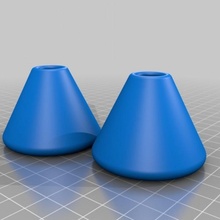 carretel adaptador cones providenciar adaptadores 3d print model - Mito3D