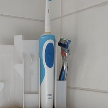 spazzolino rasoio titolare supporto bagno gabinetto 3d print model - Mito3D
