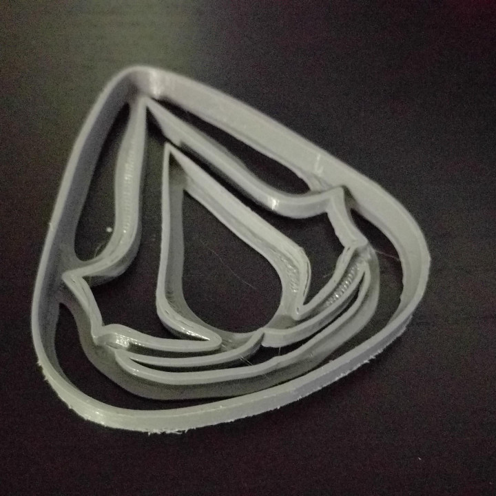 assassin creed cookie cutter & garden 3D print model - Mito3D