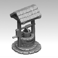 pedra tampo mesa Ambiente jogos rpg água jogo guerra 3d print model - Mito3D
