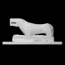 leona baena escanear escultura caliza Iberia pozo moro 3d print model - Mito3D