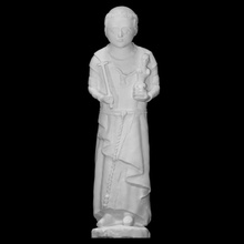 saint anthony scan 3d christianity sculpture wood child religion christ photogrammetry congo padua saint-anthony angola 3d print model - Mito3D