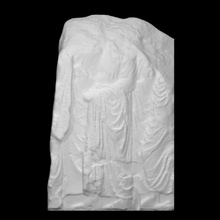 Partenón friso norte ix 34 36 escanear Grecia mármol alivio bloquear 3d print model - Mito3D