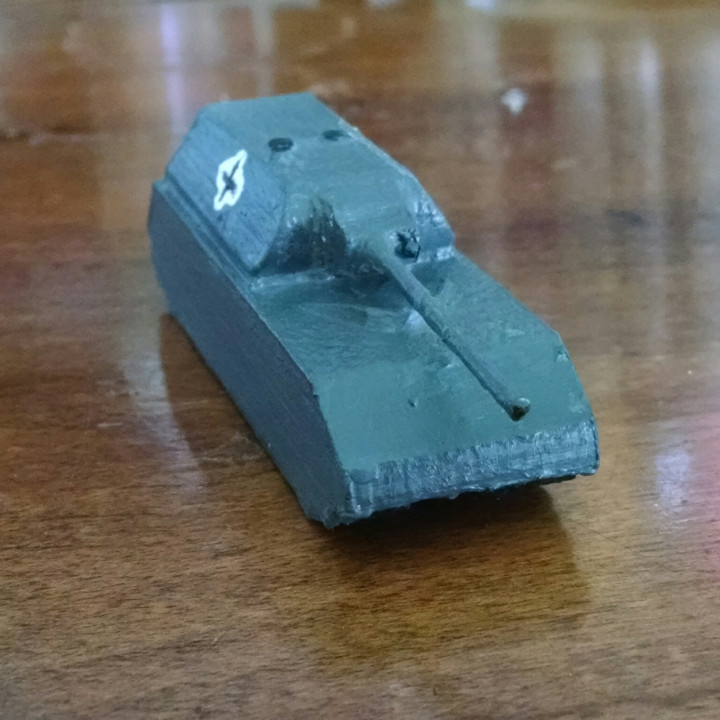 Maus Panzer Modell Deutsche ww2 3D print model - Mito3D