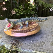 sarcosuchus dino scolpisce giocattoli Giochi arte creatura dinosauro Schermo sculture preistorico fan art statue arca pezzi sarco dinosauri crysz 3d print model - Mito3D
