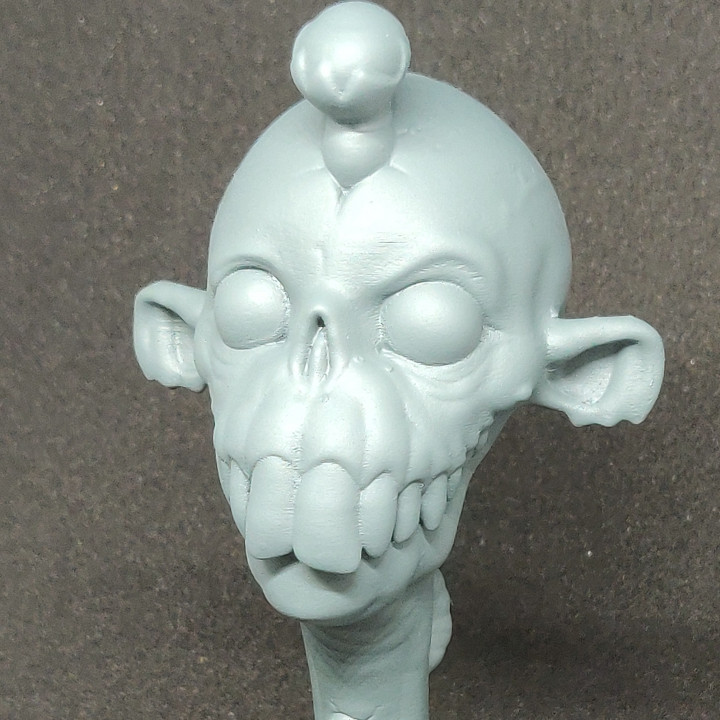 caixa criaturas zumbi Admirador arte criatura zbrush toon 3D print model - Mito3D