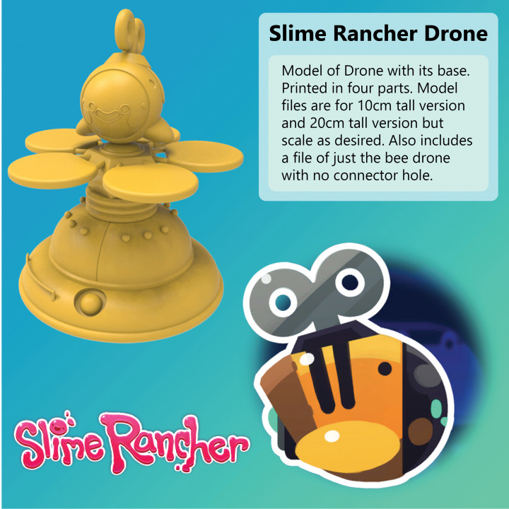 3D file Slime Rancher 2 Ringtail Slime Statue・3D printable model