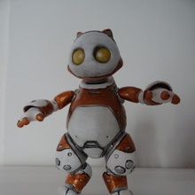 robot kitty fan art toys robotkitty 3d print model - Mito3D