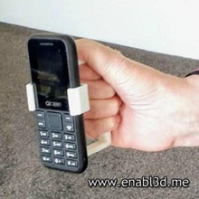 accessibilità maniglia alcatel mobile Telefono presa aiuto disabilità tinkercad 1066 3d print model - Mito3D