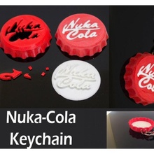araları açılmak Nuka Kola Şişe kapağı anahtarlık hayran Sanat oyun nuka cola 3d print model - Mito3D