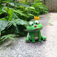 prince jouets Jeux animal mignonne bureau figure drôle statue jouet grenouille 3d print model - Mito3D
