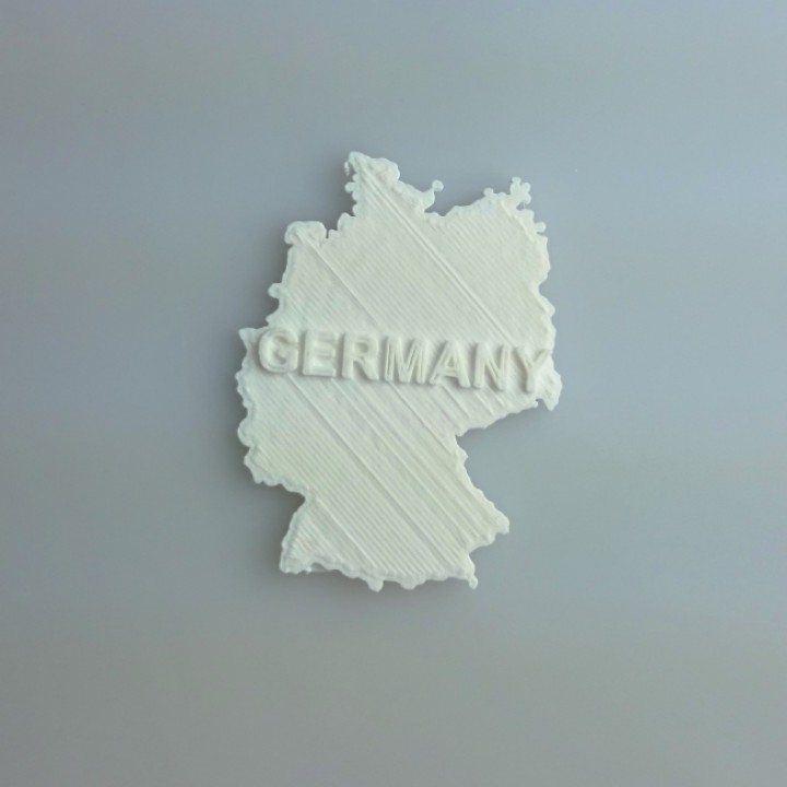 map germany education 3D print model - Mito3D