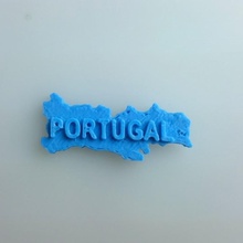 mapa portugal educación 3d print model - Mito3D