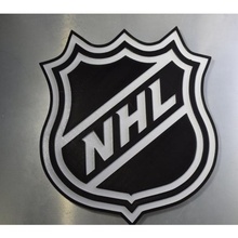 nhl dual color logo fan art sport icehockey 3d print model - Mito3D