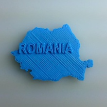 map romania education 3d print model - Mito3D