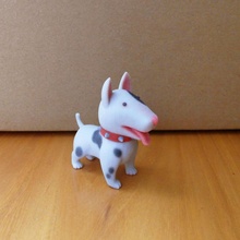 schikanieren Tier niedlich Schreibtisch Hund Zahl komisch Statue Spielzeug 3d print model - Mito3D