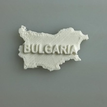 mappa bulgaria l'istruzione 3d print model - Mito3D