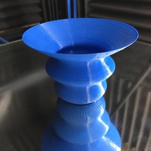 rapide facile 5 minute vase selfcad défi 3d print model - Mito3D