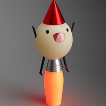 rocket potato dreamer toys & games 3d print model - Mito3D