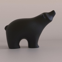 orso figurina giocattoli Giochi arte interni scultura statua 3dprinting porcellana ceramica arredamento funart 3d print model - Mito3D