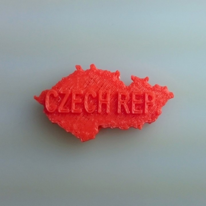 map czech republic education 3D print model - Mito3D