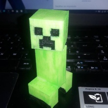 rampicante gioco nerd 3dprinted Minecraft mojang articulado 3d print model - Mito3D