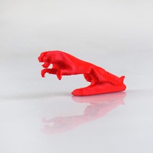 jaguar fan art animale britannico auto i loghi bigcat lusso 3d print model - Mito3D