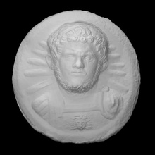 caracalla military decoration scan bust portrait rome ruler sculpture worship bronze emperor sun imperial 3d print model - Mito3D