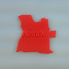map angola education 3d print model - Mito3D