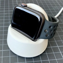 apple watch charging dock charger charge wireless applewatch appledock 3d print model - Mito3D