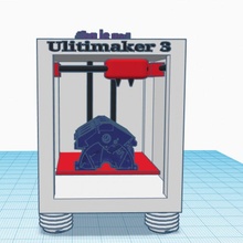 Ultimaker Trophäe Trophäen 3d print model - Mito3D