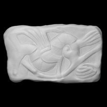 bas relief scan architecture art creature decorative sculpture water fragment 3d print model - Mito3D