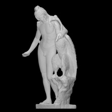 ganimede aquila scansione animale figura greco eroe mitologia scultura statua Zeus 3d print model - Mito3D