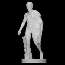 Lucius verus analyse corps figure homme portrait sculpture statue diomède 3d print model - Mito3D