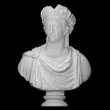claudio escanear busto cara cabeza hombre retrato romano escultura estatua emperador 3d print model - Mito3D